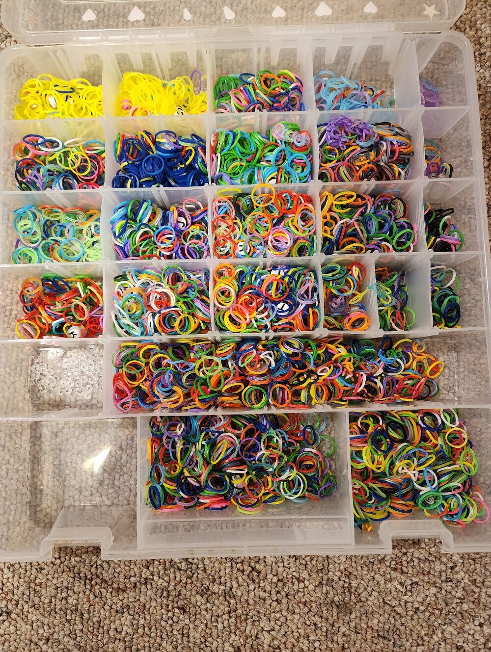 Party Multi-Color Rubber Bracelit Kit